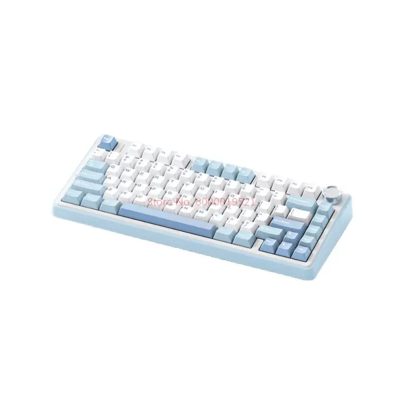 2.4g Wireless/bluetooth/wired Gaming Mechanical Keyboard Leaf Spring Gasket Structure Full Key Hot Swappable Rgb Customization