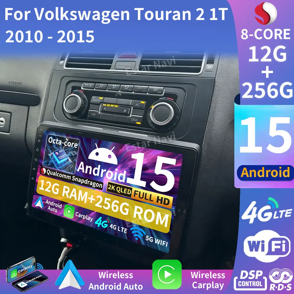 Android 15 Car Radi…