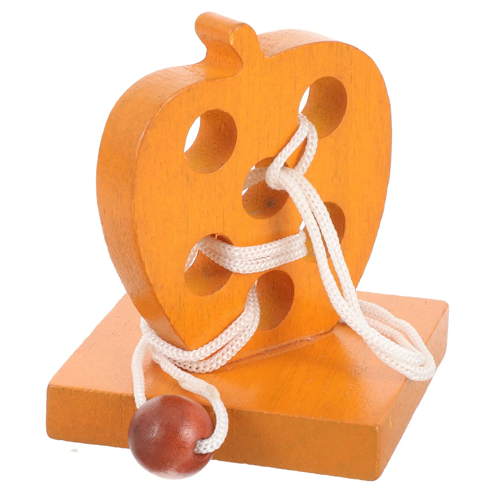 

Kongming Lock Wooden Brain Puzzle Intellectual Plaything Knot Unlocking Educational Plaything Mental Buckle