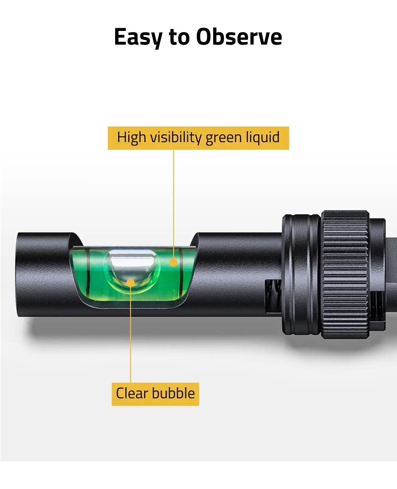 CVLIFE Fold Away Rifle Scope Leveling Kit Low Profile Precision Scope Leveling Tool Anti-Cant Bubble Level for Picatinny Rail