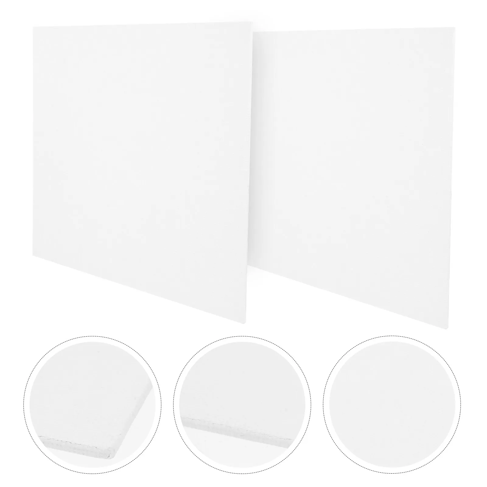 

2 шт. холсты из чистого хлопка для масляной живописи, профессиональные, легкие, портативные, для акрила и масла