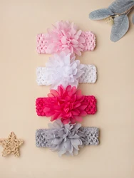 4 Pcs Pointed Flower Lace Children's Headband Set Baby headbands Baby hairbands hair accessories