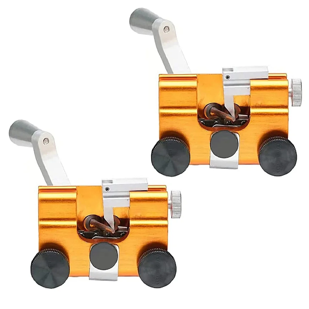 

2Pcs Portable Chainsaw Sharpener Kit Chainsaw Chain Sharpener Jig Timber-Line Chainsaw Sharpening Jig (Yellow)