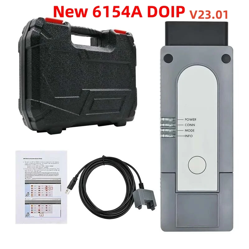 Newest 6154a DOIP Wifi As Original 1:1 OBD2 Scanner V23.01 Latest Full System Till 2023 Diagnostic Programming Tool 6154 DOIP