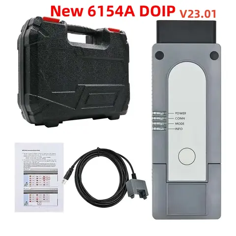El más nuevo 6154 DOIP Wifi como escáner OBD2 Original 1:1 V23.01, el último sistema completo hasta 2023, herramienta de programación de diagnóstico 6154 DOIP
