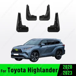 For Toyota Highlander Kluger 2020 2021 2022 2023 Fender Mudguard Mud Flaps Guard Splash Flap Mudguards Car Accessories
