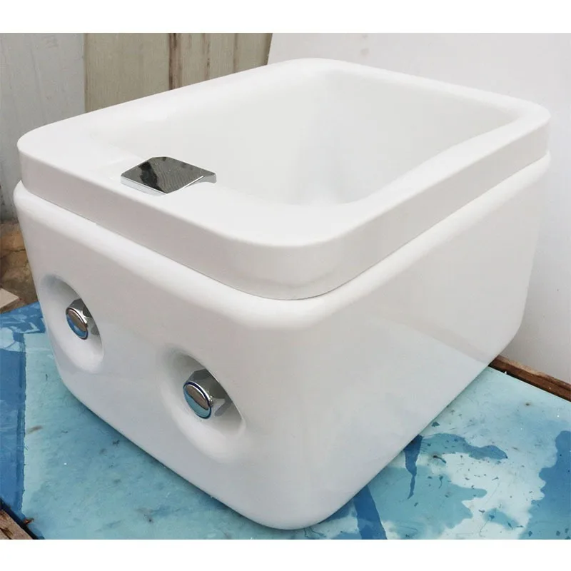 Acrylic foot wash basin, foot bath bucket massage function