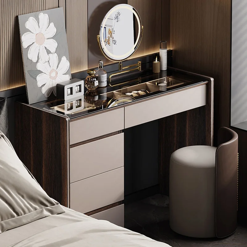 

Makeup Chair Dressing Table Modern Coffee Bedside Stool Dressing Table Bedroom Cosmetics Mesa De Maquillaje Trendy Furniture