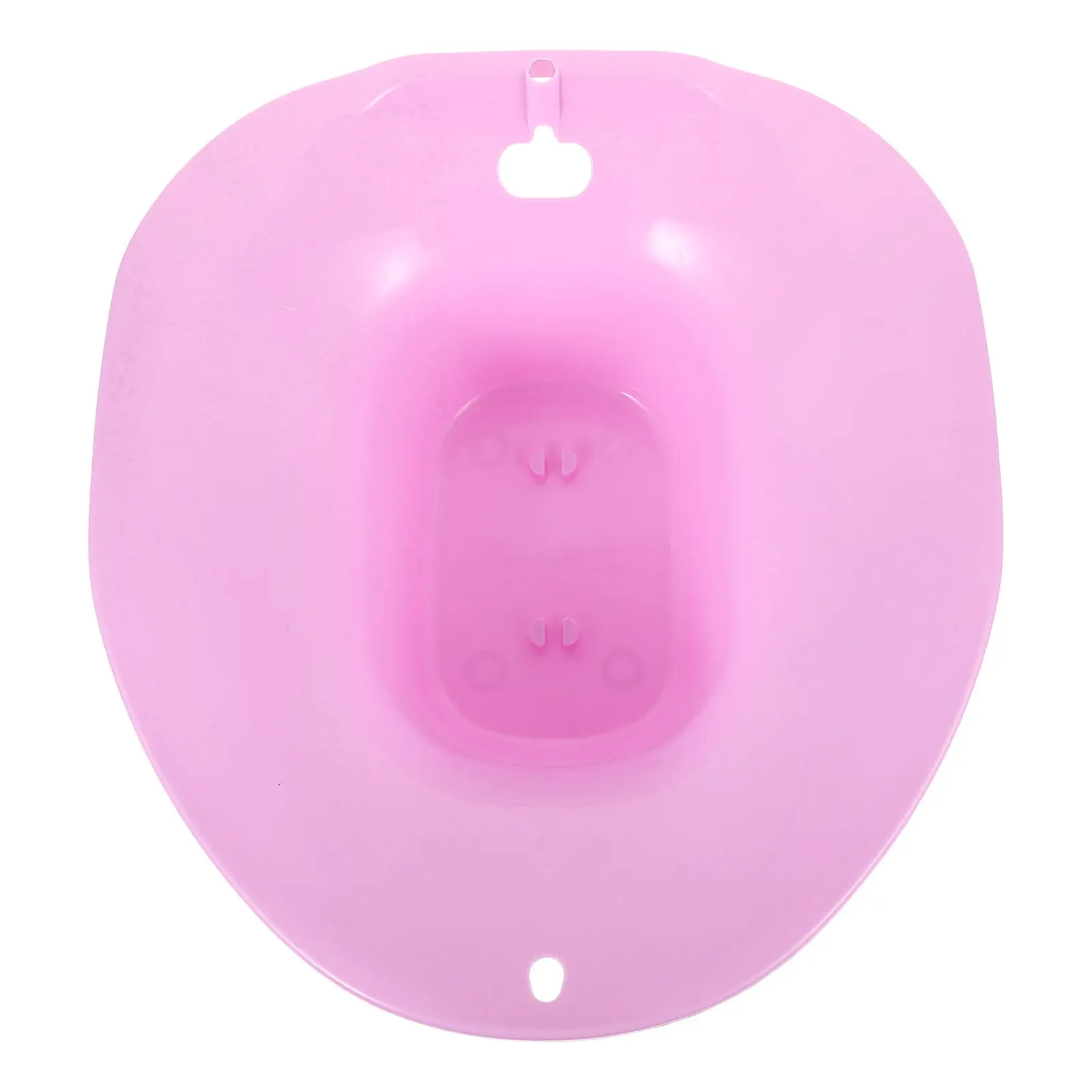 

Home Plastic Sitz Bath Basin Ergonomic Large Size Non Slip Stable Toilet Fit Postpartum Care Hemorrhoid Treatment Soak
