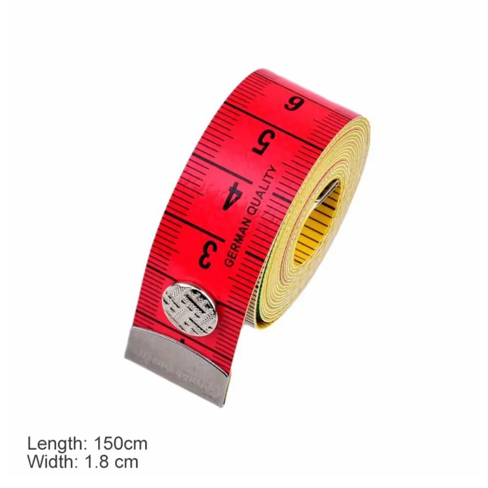 150 سنتيمتر الخياطة أشرطة القياس سنتيمتر و بوصة مقياس مع المفاجئة السحابات خياط شريط القياس النسيج الناعم على الوجهين