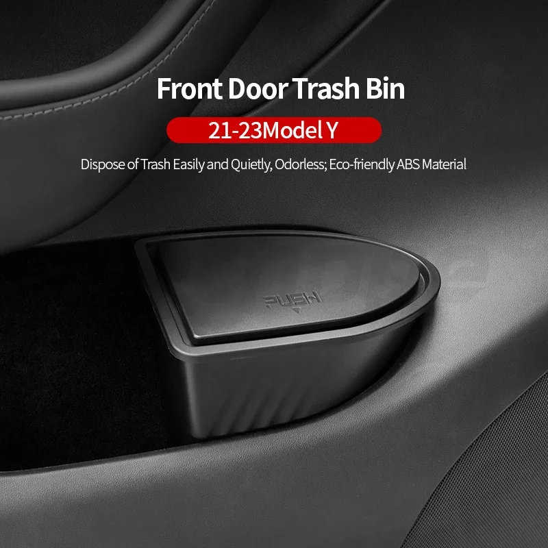 Nuovo futhoope 2pcs Tesla Door cestino per Tesla Model Y 2021-2024 Door Storage Box accessori per la modifica della conservazione interna