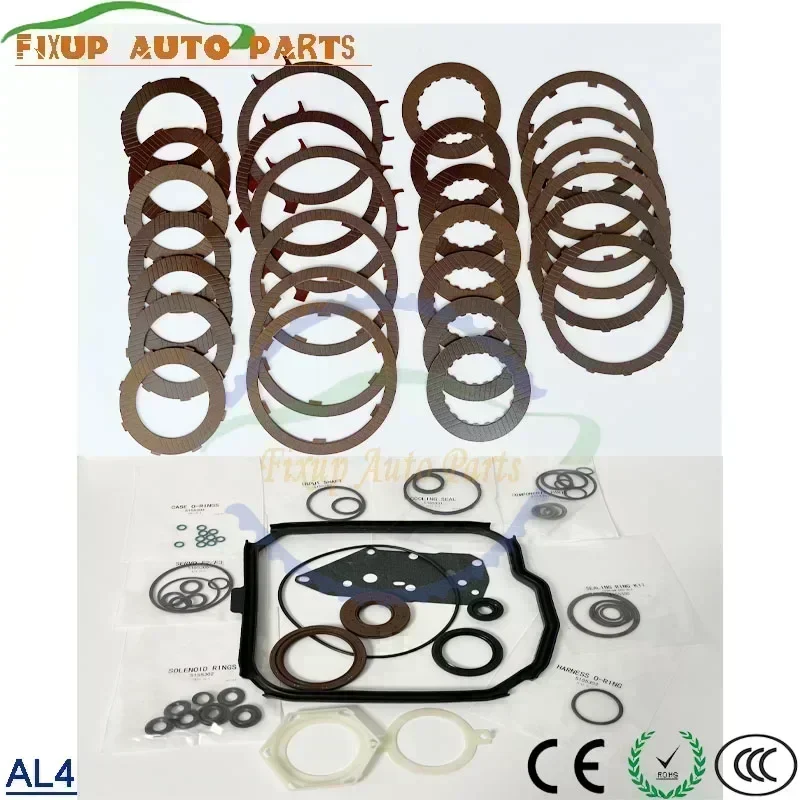 DPO AL4 Automatic Transmission Master Repair Kit Friction Plates Gaskets Oil Seals For Citroen Peugeot Renault 1.6L 2.0L 97-UP