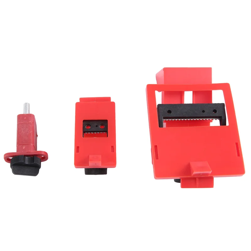 A42Z-1Set Lockout Tagout Kit Clamp-On Circuit Breaker Lockout Sicherheitsvorhängeschlösser, Lockout Tag Universal