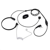 Walkie-talkie Throat Microphone Headphones For Baofeng UV-5R BF888S Quansheng UV-K5 K6 Kenwood Woxun Puxing Two-way radios