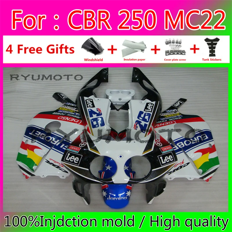 

New Motorcycle Fairings for Honda Cbr250rr 1990 - 1994 MC22 CBR250 RR 1993 Full Bodywork CBR 250 RR 1994 Fairing