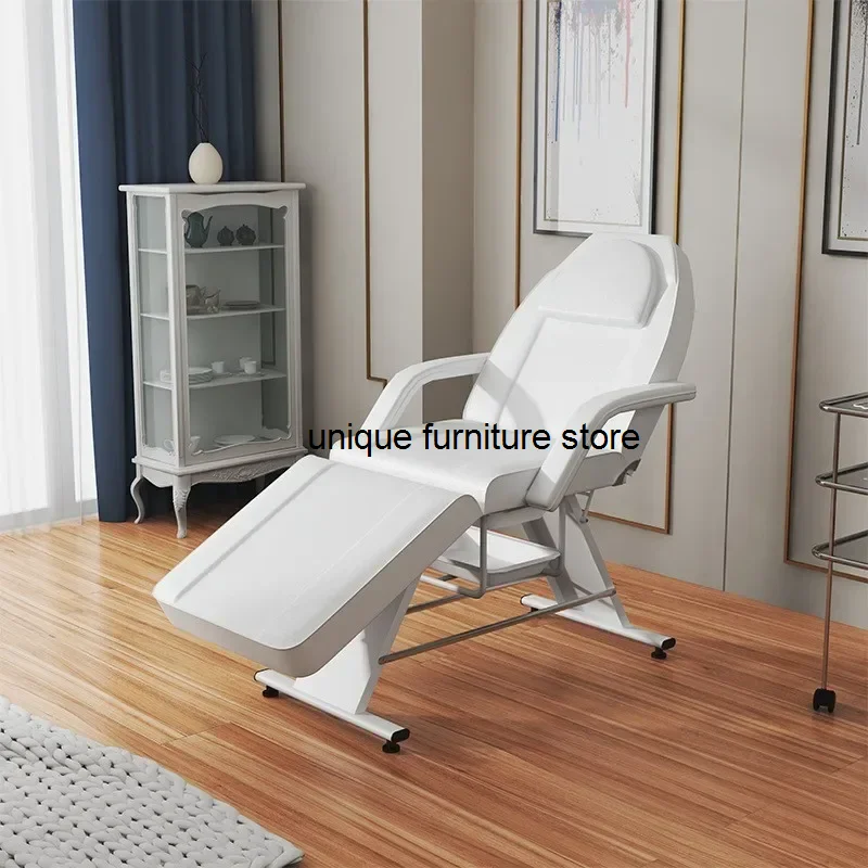 

Multifunction Massage Table Lounge Pedicure Spa Comfort Foldable Bed Headboards Camastro Plegable Salon Furniture MQ50MB