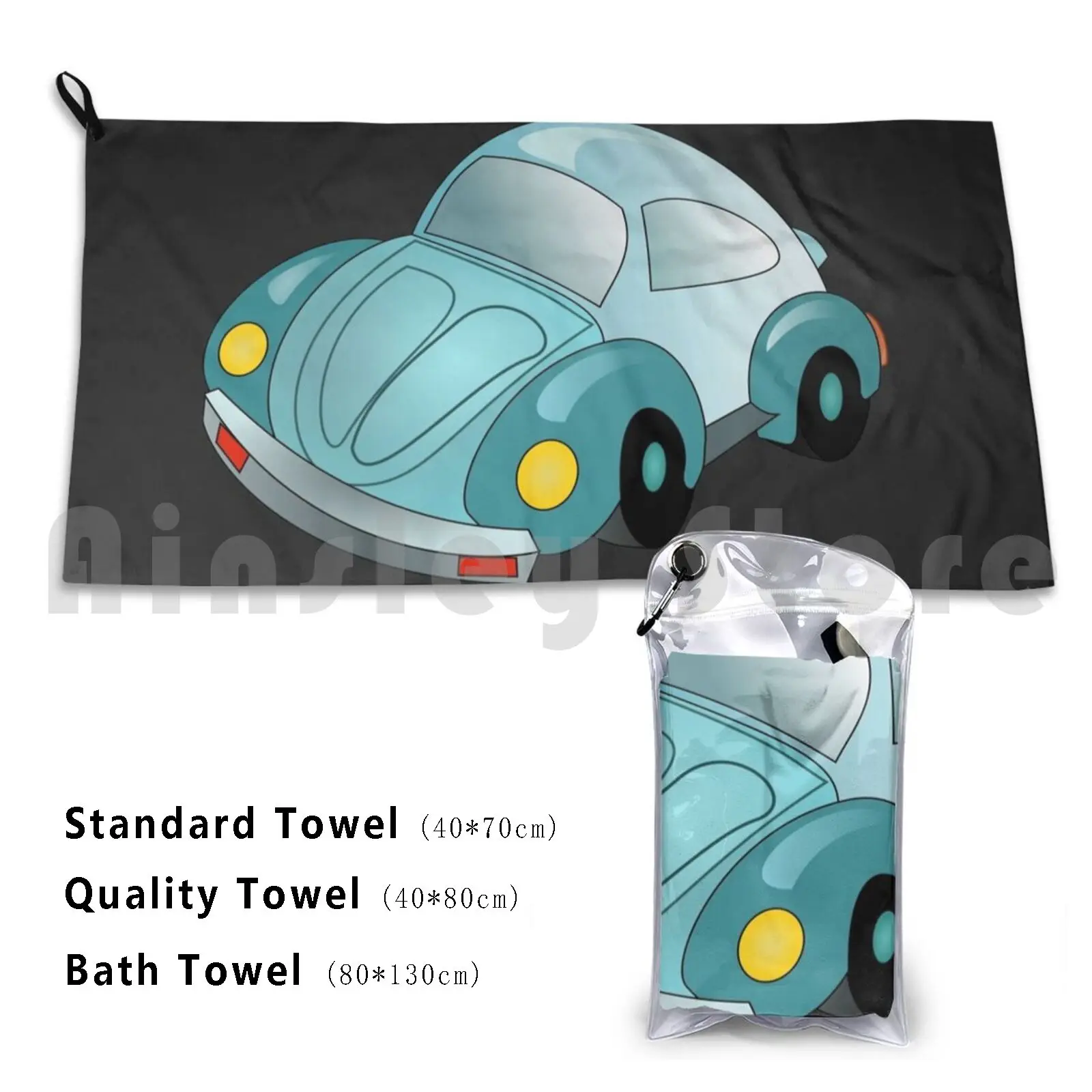Car Custom Towel Ba…