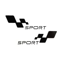Pegatina deportiva para coche, pegatina impermeable para Renault, estilo para todos los coches, negro, blanco, rojo, amarillo y azul, compre 2 y Obtenga 1 gratis