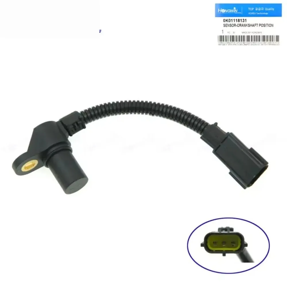 

Genuino No. 0K 01118131 Sensor posición l cigüeñal para KIA SPECTRA SEPHIA Sportage Base CARENS Mk1 Mk2 1.8L 1997-2004 0K011-