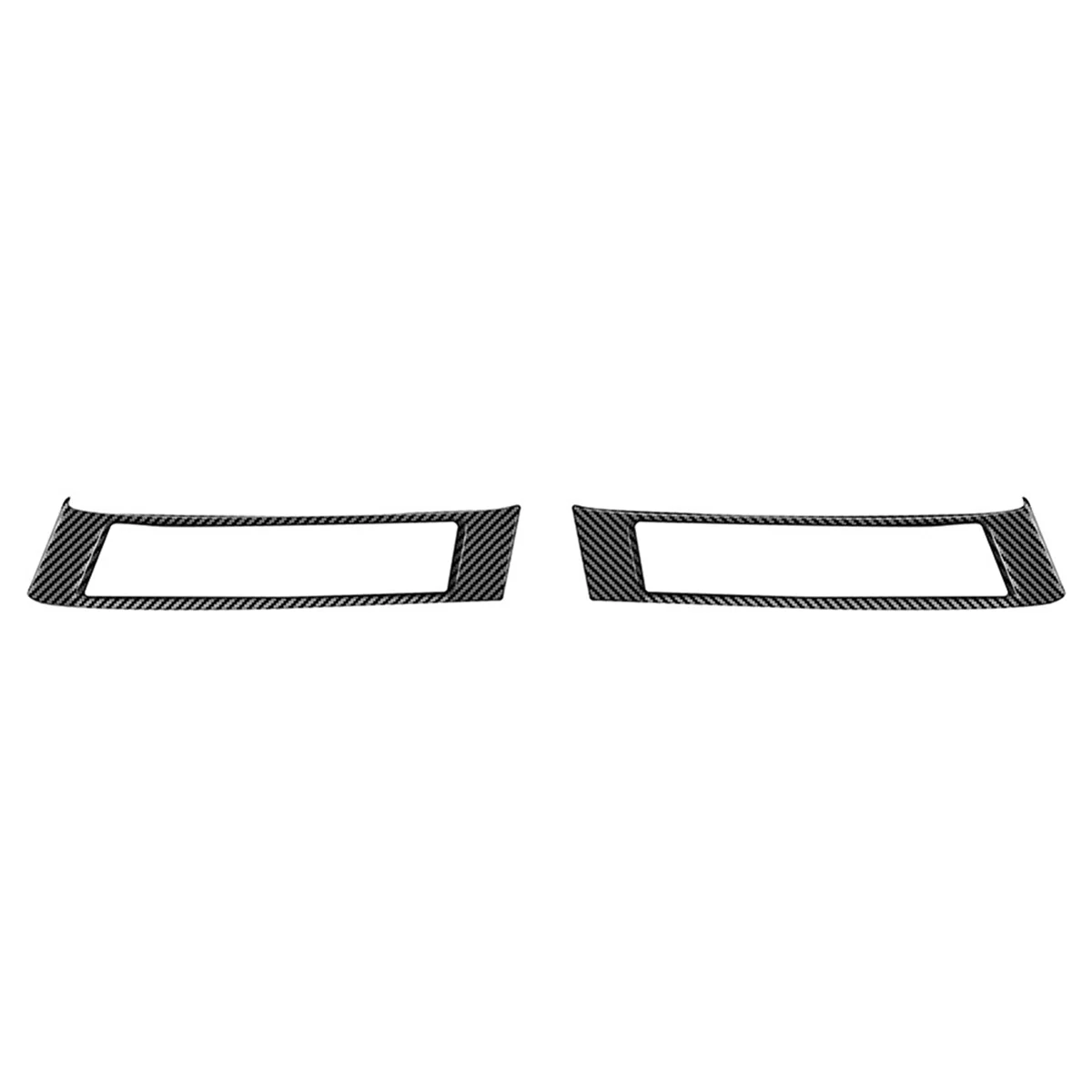 

Car Dashboard Side Air Outlet Frame Trim Sticker for Kia EV9 2023 2024 Interior Accessories Carbon Fiber