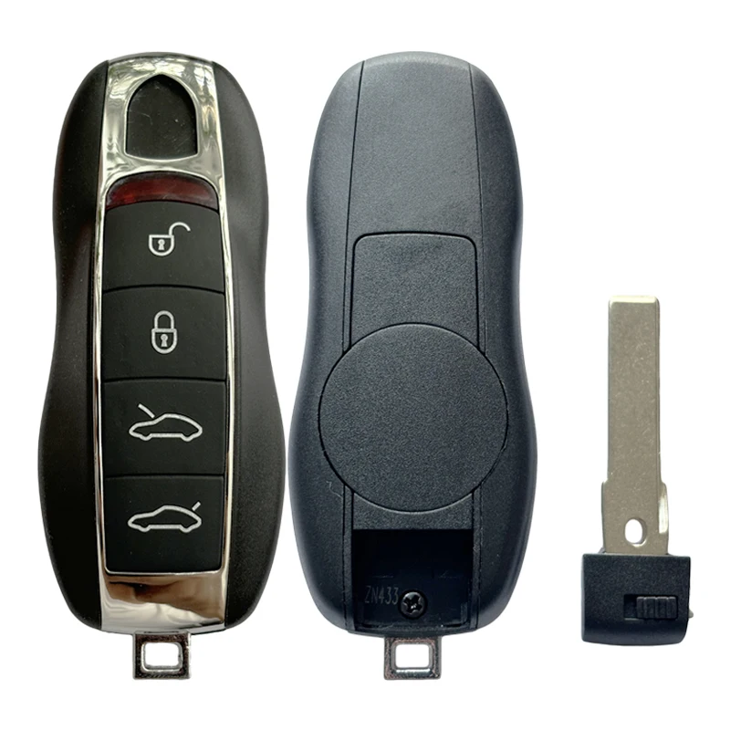 

Для Porsche Cayenne дистанционный ключ 3/4 кнопки 315/433/434 МГц PCF7945P чип без ключа дистанционный ключ