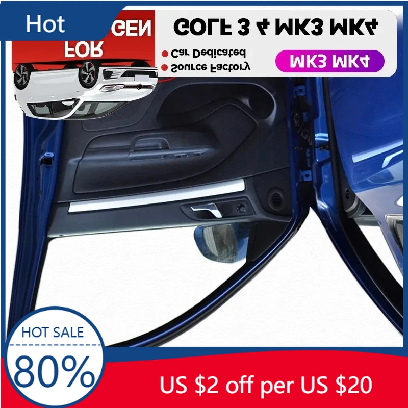 

2026 Новый для VOLKSWAGEN VW Подстаканники 2026 Горячие эмблемы 2X НОВЫЙ светодиодный светильник для дверей автомобиля Добро пожаловать Призрачная тень Предупреждающий светильник Аксессуары для V