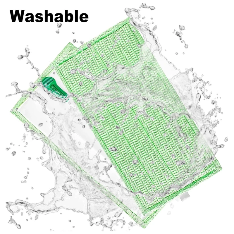 ستوكات ممسحة أرضية القماش وسادة استبدال ل VORWERK SP600 ممسحة الملء استبدال مجموعة ممسحة اكسسوارات رئيس ممسحة القماش دروبشيب