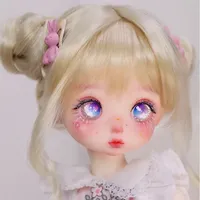 Shuga Fairy Fura 1/6 BJD Doll Anime Figure Resin Toys for Kids Surprise Gift for Girls Birthday Full Set 26cm Doll Accessories