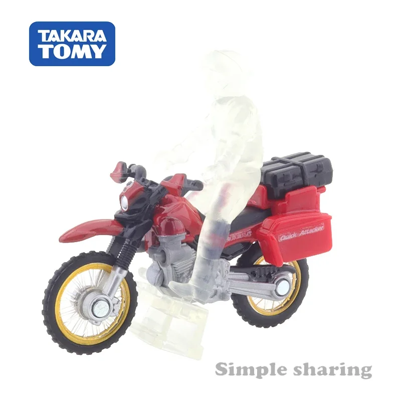 Takara Tomy Tomica No.40 Fire Bike Quick Attacker 1:32  Diecast Automotive Model Ornaments Cas Toys Gift Decorations