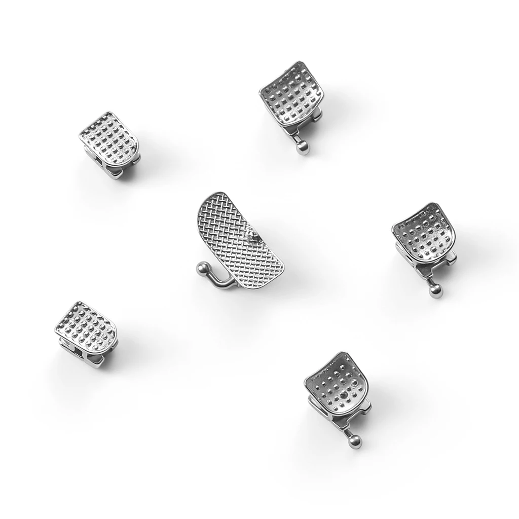 5 Boxen AZDENT Dental Orthodontic Self Ligating Bracket Braces Monoblock Base mit 1st Molar Buccal Tubes MBT/ROTH 022 Hooks 345 – Detail 4