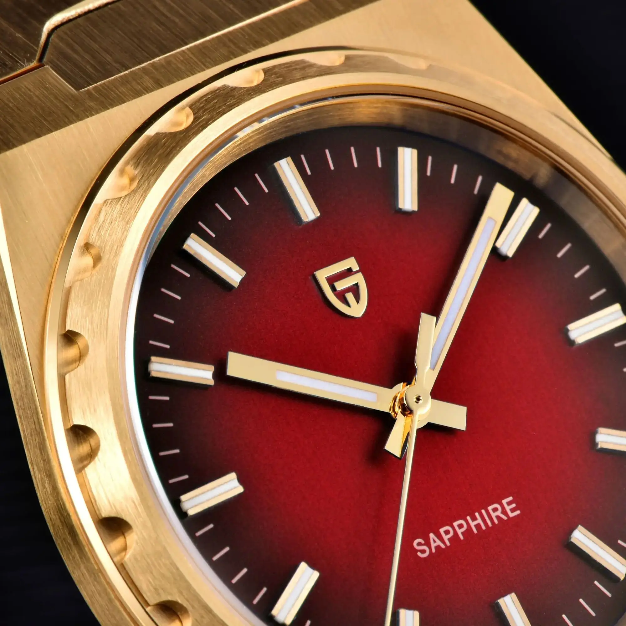 PAGANI DESIGN 2026 PDYS020 Luxury Gold Watch for Men Sapphire Glass Japan TMI VJ21 Movement Stainless Steel Business Wristwatch
