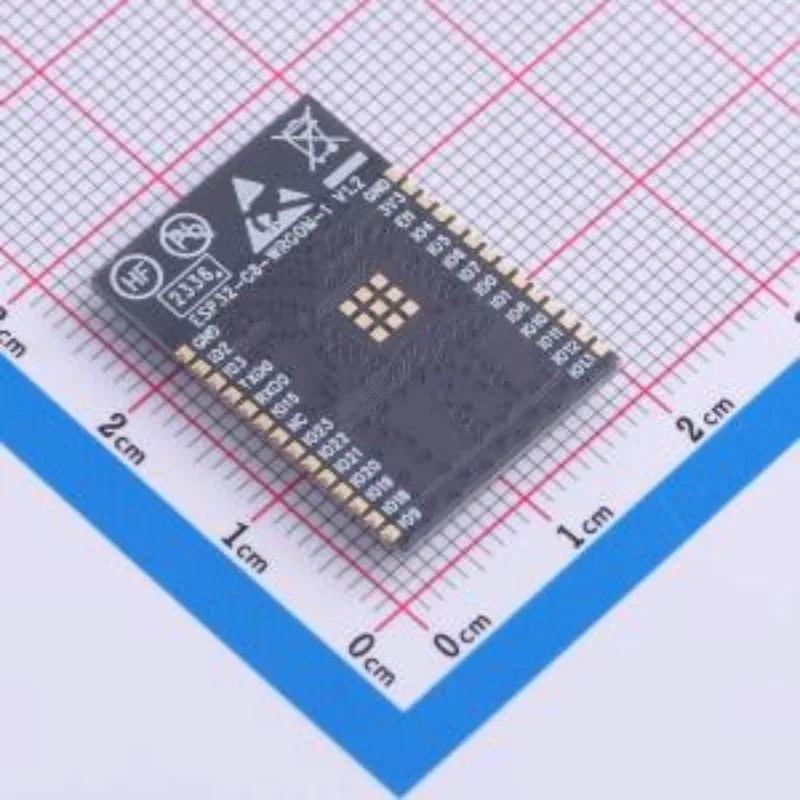 (1-10pcs) ESP32-C6-WROOM-1-N8 SMD,25.5x18mm 100% Original In Stock ESP32-C6-WROOM-1 is a ESP32-C6 based module, which supports
