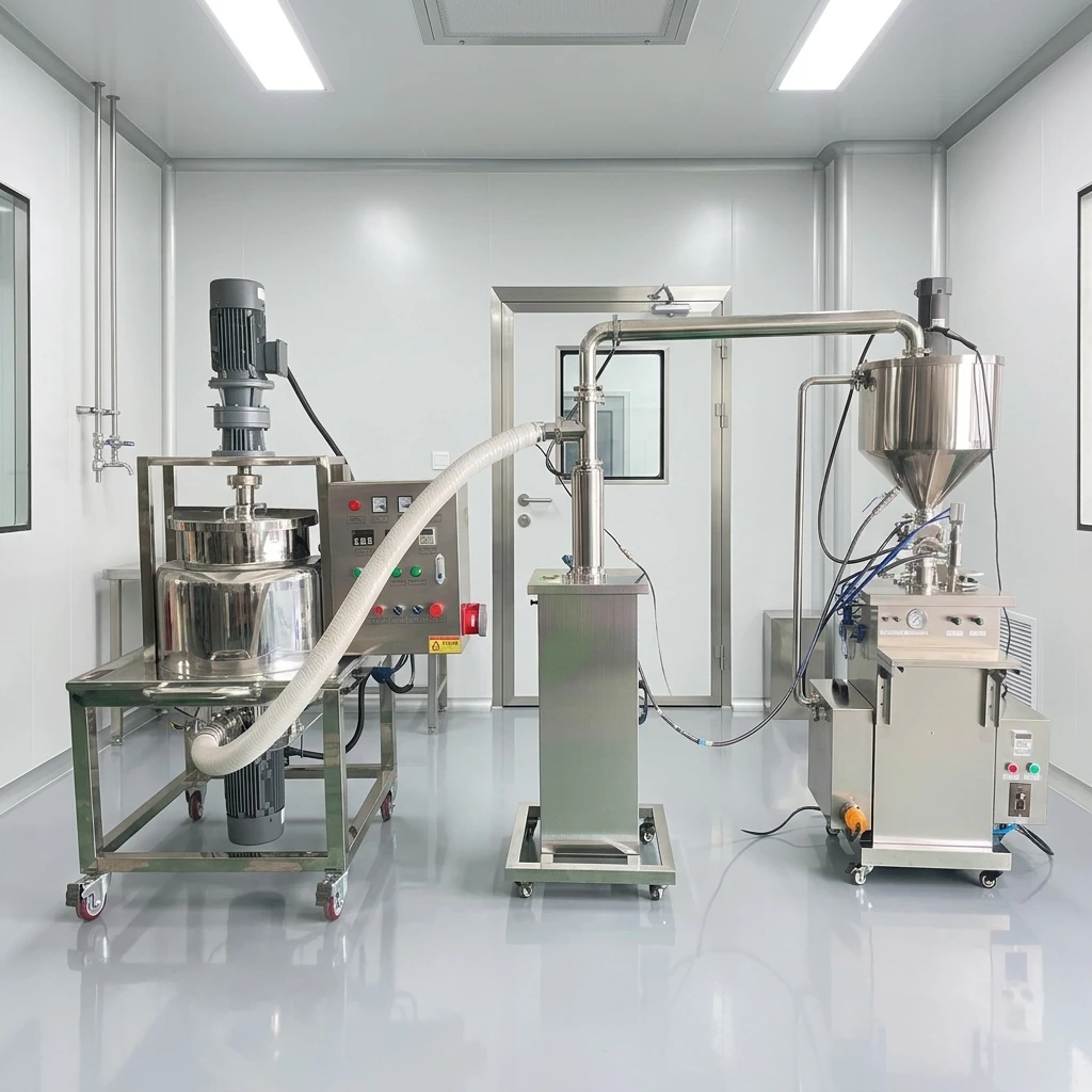 CYJX Cosmetic Mixing Tank Electric Heating Emulsification Homogenizer Mixer Stainless Steel Jacketed Honey Mixer Tank