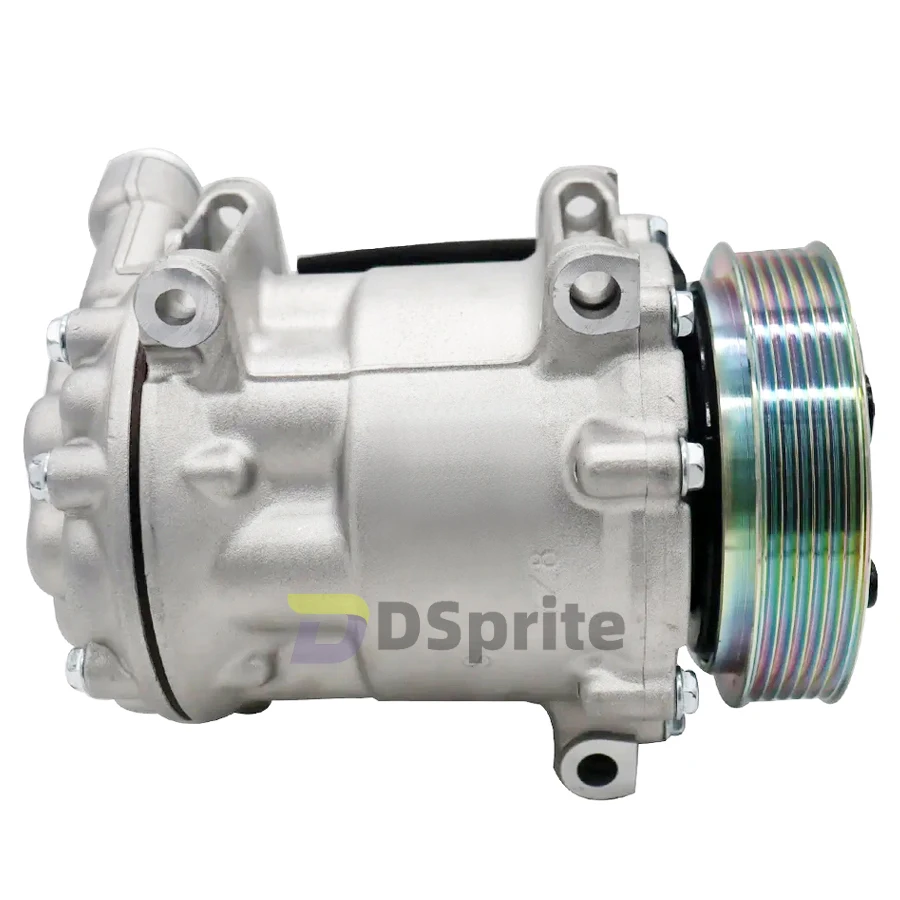 SD7C16  9654764280 9656574080 9660555380 1608473480 6453PP 6453PV 6453QT 6453RE for Peugeot 508/Citroen C5 2.0 2.2 ac compressor