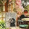 Dyrenson Vintage Labradoodle Dog Christian Decorative Garden Flag, Retro jjp