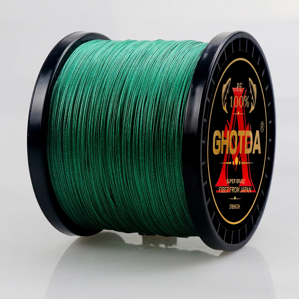 12Strand 1000-100M Braided Fishing Line Saltwater Freshwater Weave Extreme Pesca PE Multifilamento Fly Carp Fishing Tool