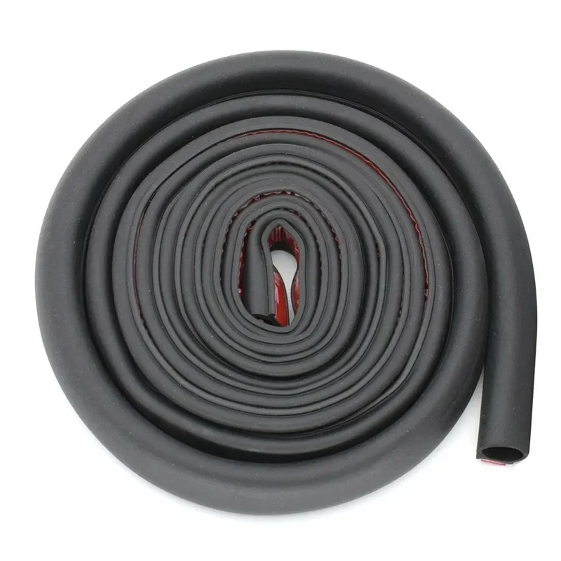 5m Car Rubber Door Seal Strip D Type Car Door Seal Strip Universal Noise Insulation Epdm Rubber Waterproof Seal Auto Accessories