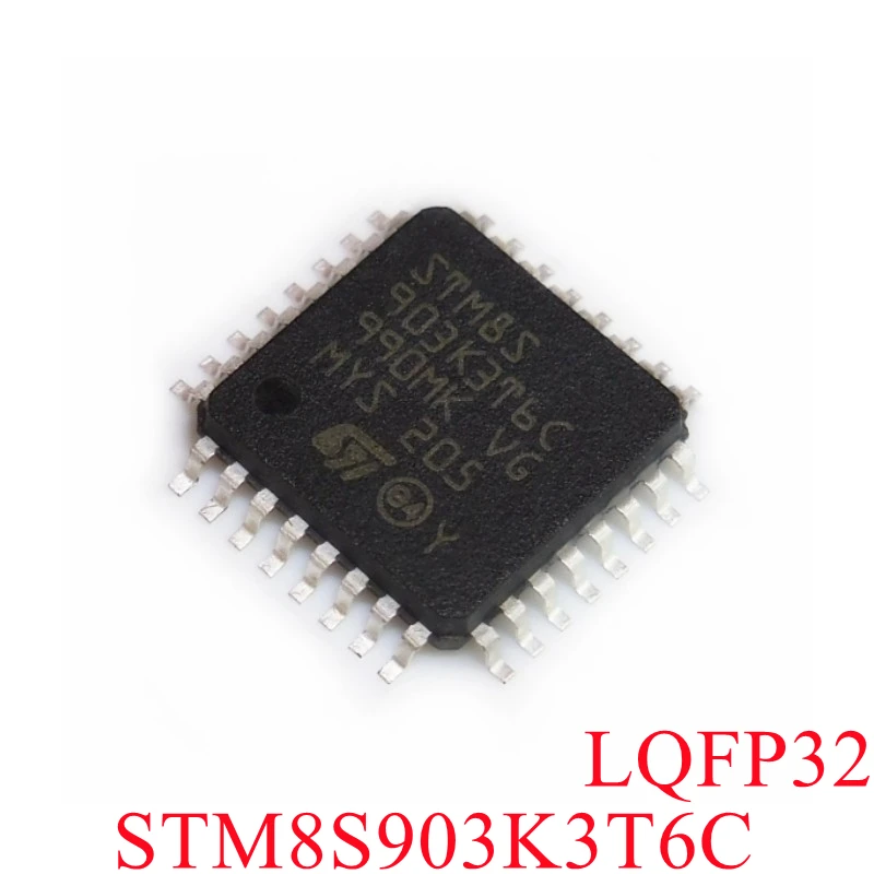 New STM8S903K3T6CTR STM8S903K3T6C package LQFP-32 8-bit MCU chip integrated circuit IC