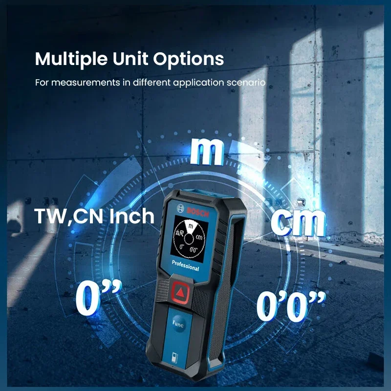 Imagem -05 - Bosch-glm 3023 Laser Range Finder Alta Precisão Medição de Tela Moderna Medida Rangefinder Botão Duplo Leve