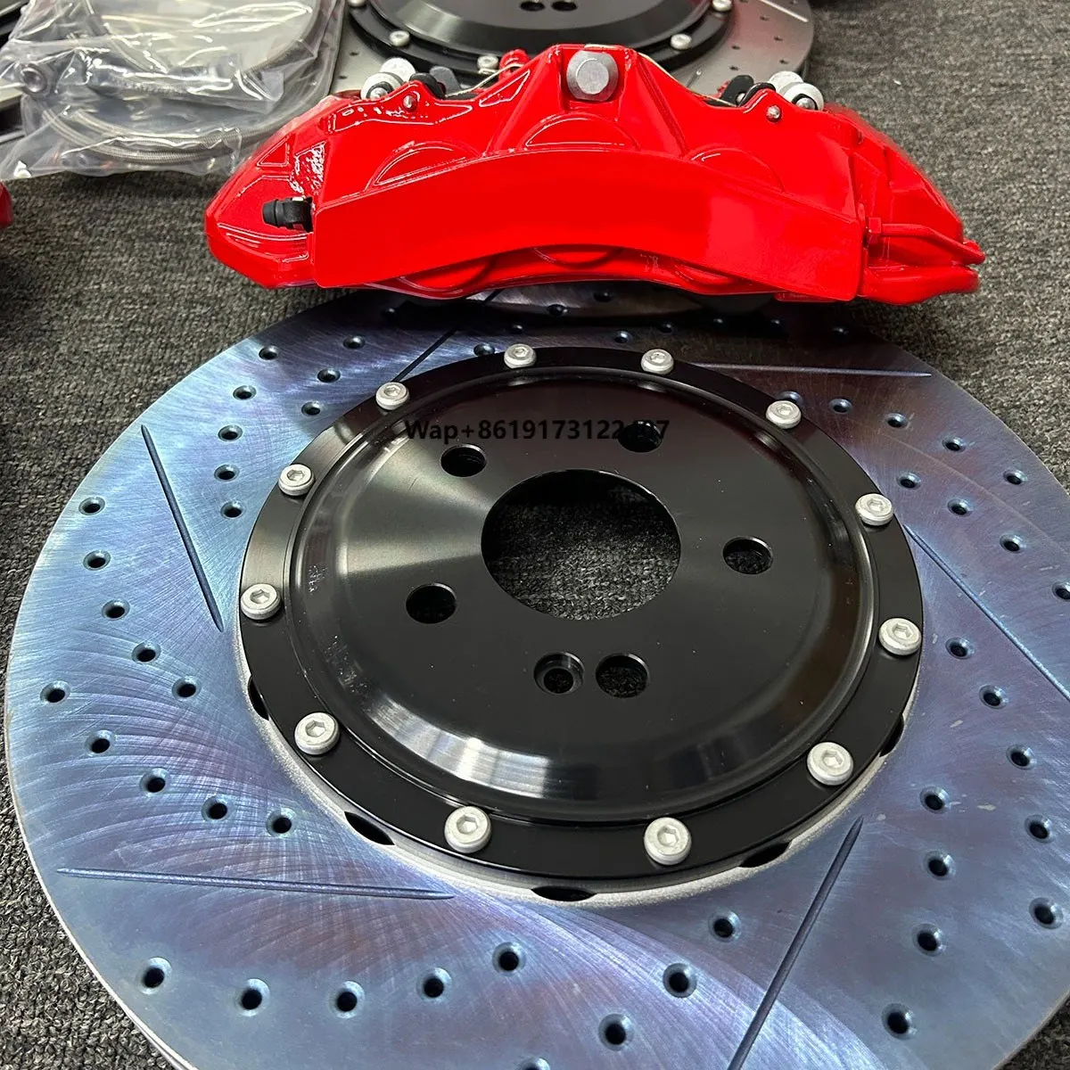 

Custom Forged Brake Caliper 6-pot 380mm for Brake Caliper F30 Brake Caliper for 525li 530li I5 530i G38 E6