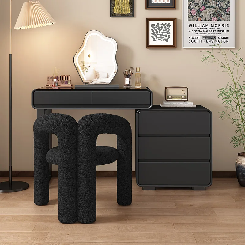 Женская полка, туалетный столик, туалетный столик, уголок для ногтей, европейская система, туалетный столик, динамик, красота, дерево, Vestidores, мебель