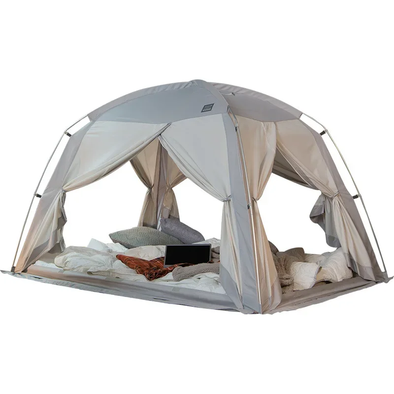 Tent Bed Automatic Indoor Adult Children Bed Tent Warm Windproof Winter Tent Dormitory Winter Tent Children Furniture Sets