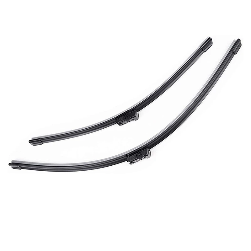 2PCS Car Front Wiper Blade Kit Windshield Wiper Strip For Volvo V70 MK3 2008-2016