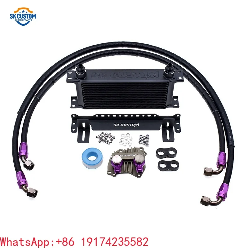 High Power Engine Oil Cooler Radiator Kit For 1 Series F20 N13 B16a Cooling Kit