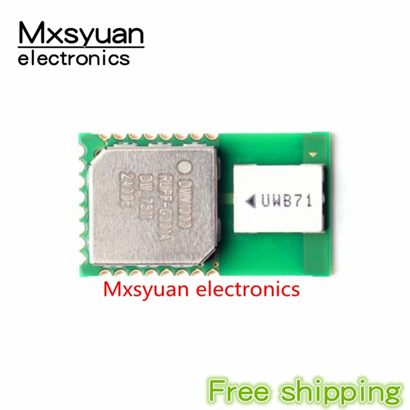 100% Original 1 PCS ~ 5 PÇS/LOTE MÓDULO DWM1000 UWB Módulo de Posicionamento Mxsyuan