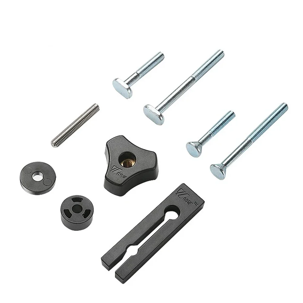 Sierras de mesa y de banda para carpintería, accesorios de pista en T, tornillo de M6 con mango de tuerca de M6-40, de alta calidad