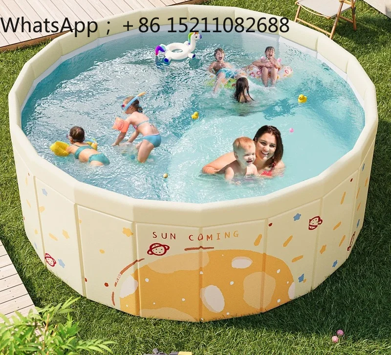LLY Swimming Pool Home Non-inflatable Foldable Baby Play Pool Home Outdoor Portable Adult King Size Bath