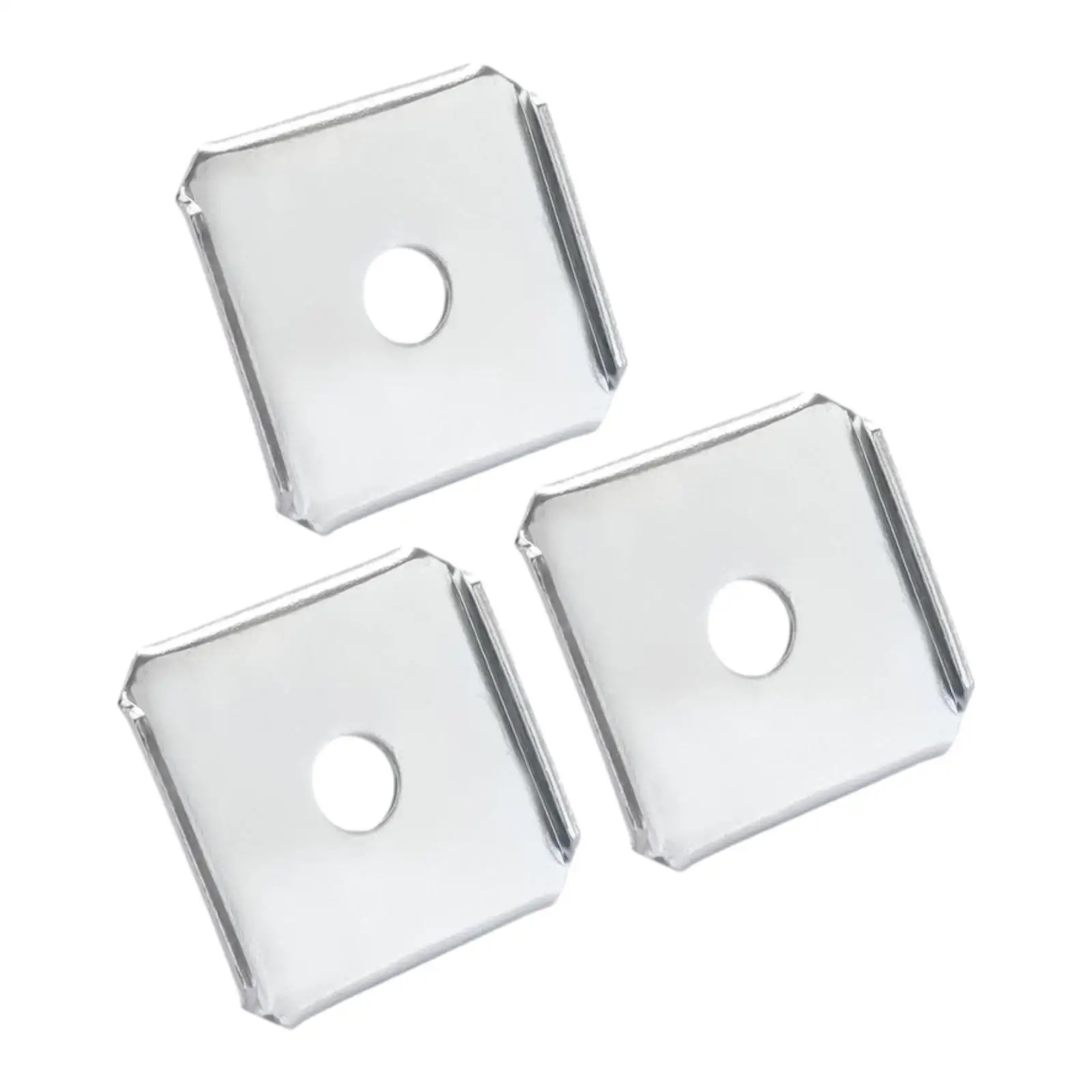 3Pcs x Blade Two Mulching Blade Adapters Lawn Commercial Mower Accessories