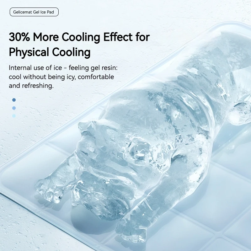 Summer Cooling Pet Ice Pad Cool Sleep Mat for Dogs Cats Breathable Chill Cushion Cat Mat Dog Cooling Bed Kennel for Hot Weather - view 4