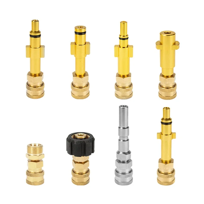 

Pressure Washer Quick Connector 1/4" to Spray Gun KARCHER LAVOR NILFISK BOSCH AR STIHL Wash Gun Bayonet Adapter